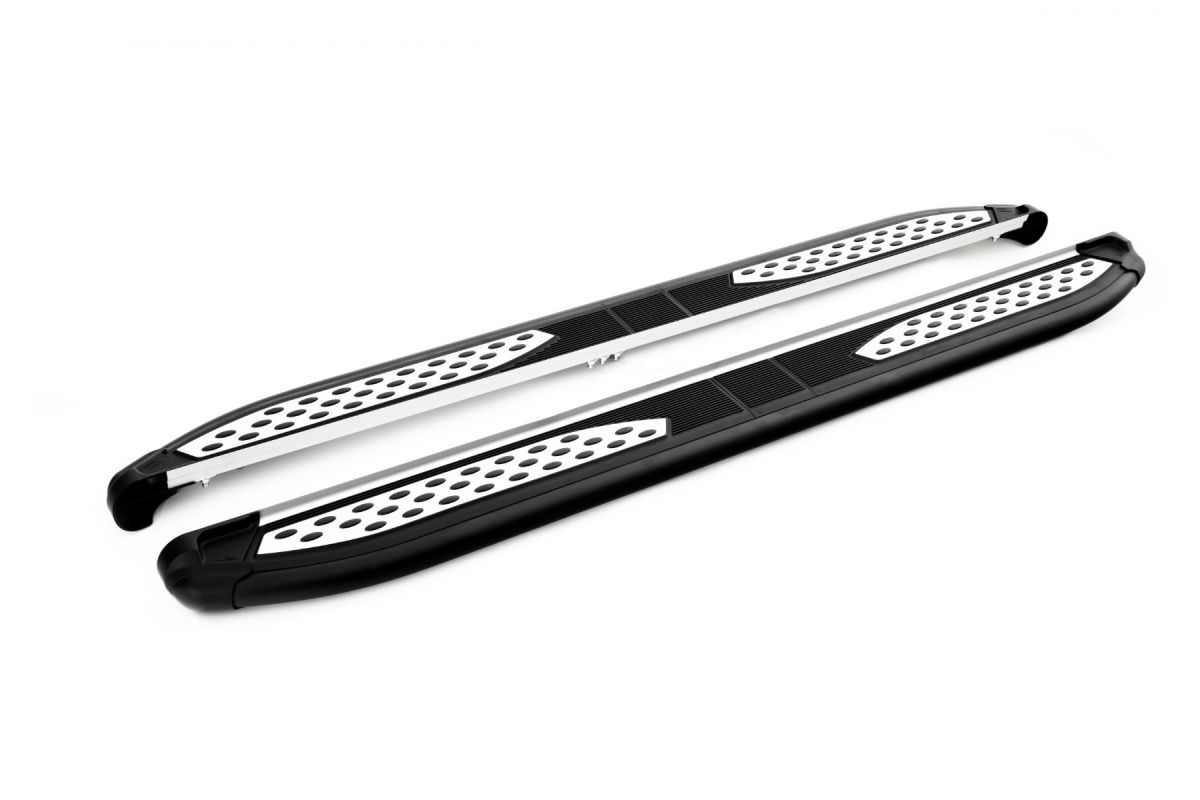 Duster II (2018-2024) - Set Praguri laterale PLUS -varianta negru