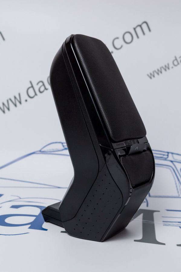 Duster II (2018-2024) - Cotiera Neagra Premium cu buzunar portabil 