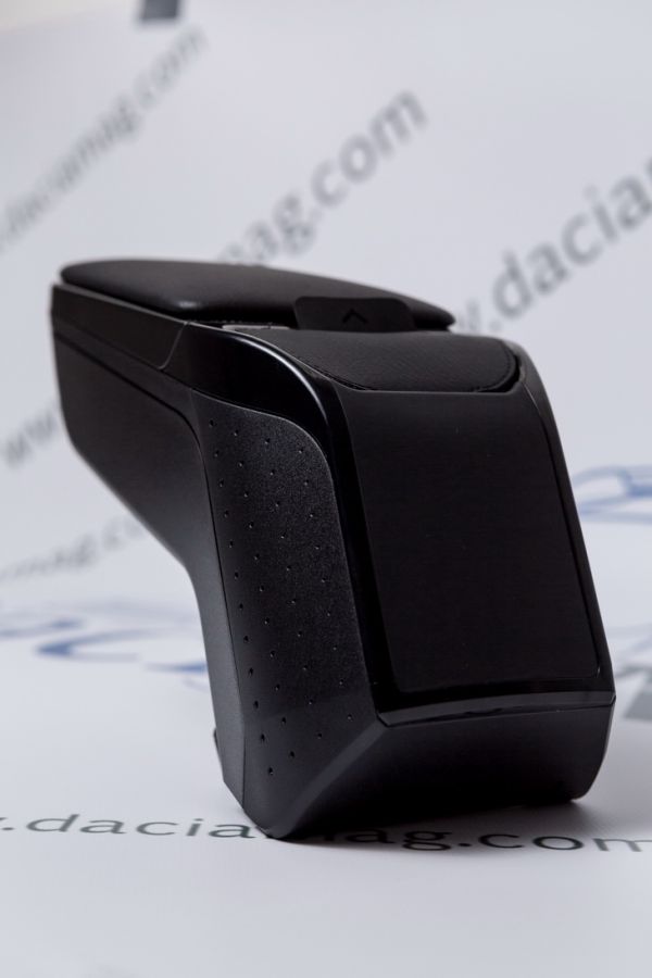 Duster II (2018-2024) - Cotiera Neagra Premium cu buzunar portabil 