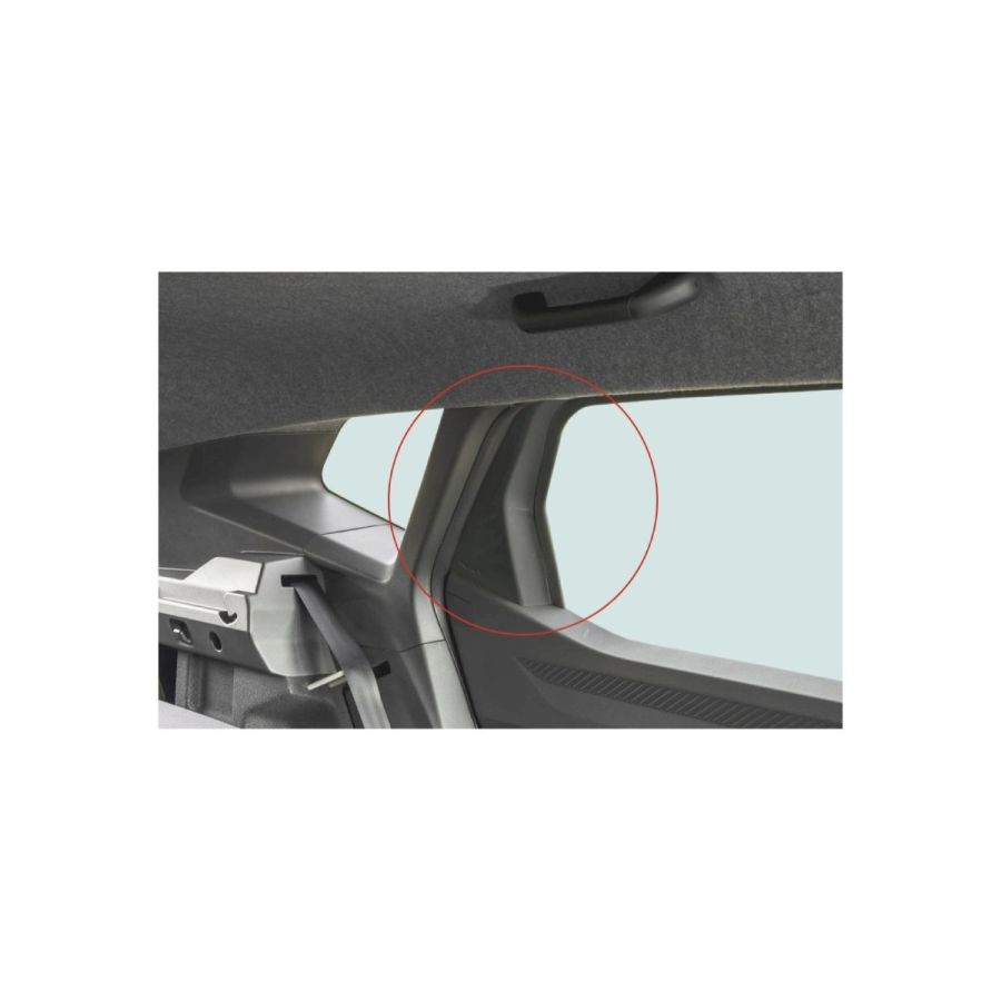 Duster III (2024-2025) - Capac stalp usa spate dreapta si stanga