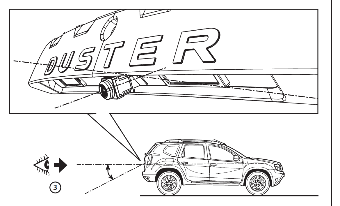 Duster (2010-2017) - Camera video pentru marsarier (Dacia Original)