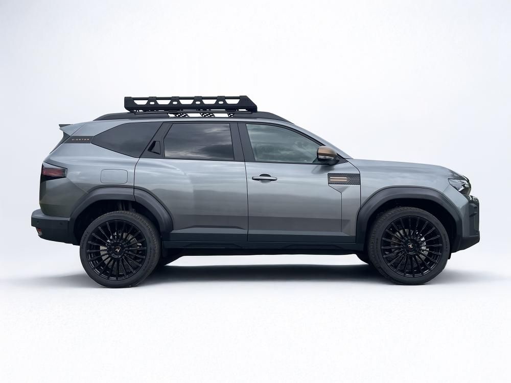 Duster III (2024-2026) - Kit extensii aripi REDUST compatibil cu versiunea fara PDC - Negru mat