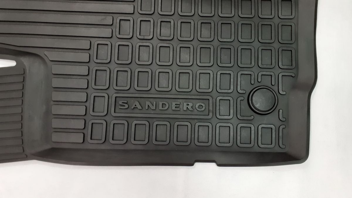 Sandero II (2012-2018) - Covor de cauciuc cu margine inalta (Dacia Original)