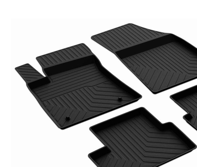 Sandero III (2020-2024) - Set covorase de cauciuc 4D Premium
