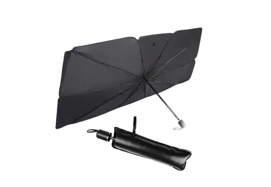 Duster/Bigster - Parasolar pliabil tip umbrela pentru parbriz