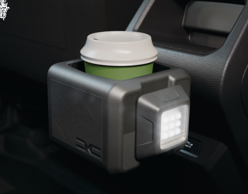 Duster III (2024-2025) - YouClip 3 in 1 (suport pahare multifunctional + lampa led + suport carlig) (Dacia Original)