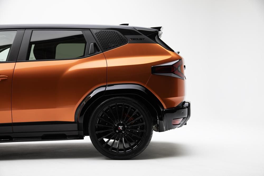 Duster III (2024-2026) - Autocolante REDUST pentru geamuri laterale spate 