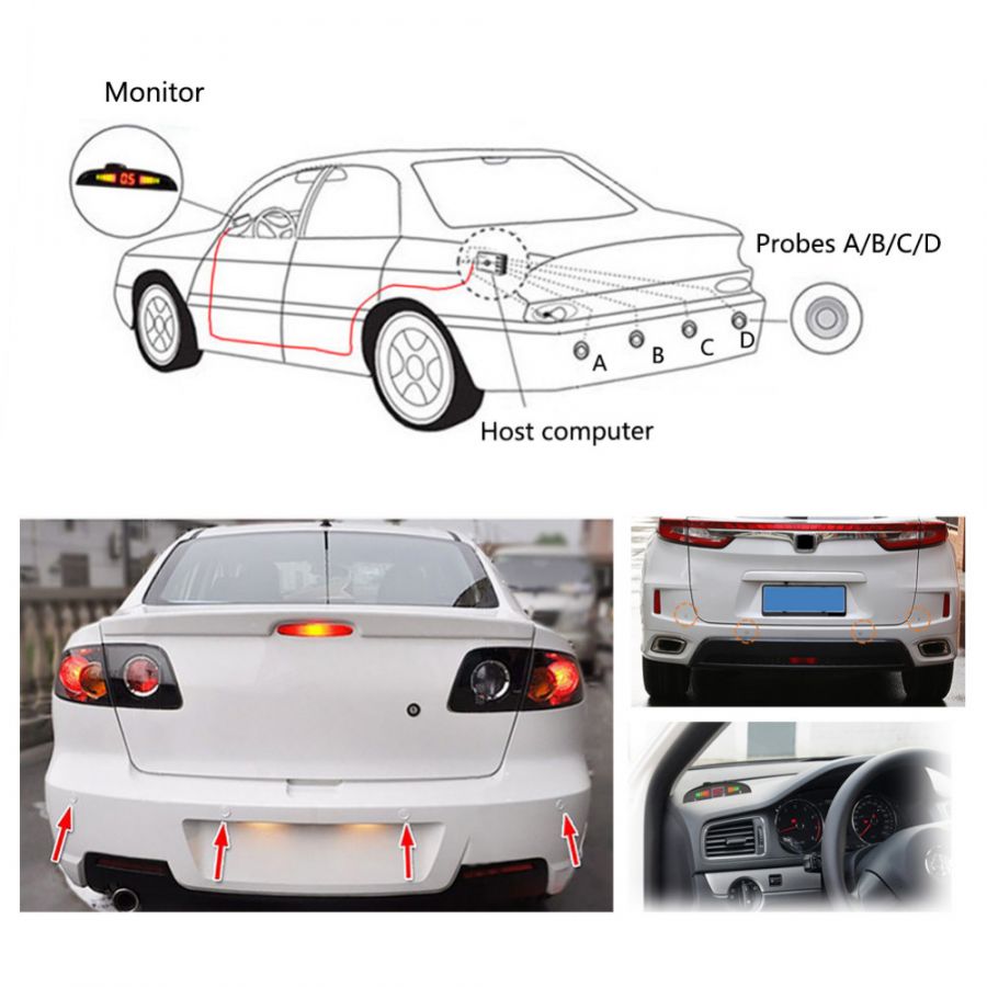 Dacia - Senzori de parcare spate