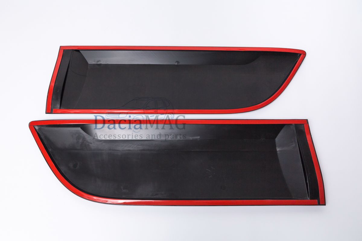 Duster II (2018-2024) - Set protectii laterale portiere (Dacia Original)