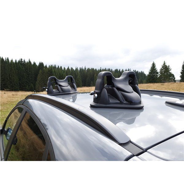 Suport schi Menabo Shuttle cu prindere magnetica, 2 perechi ski