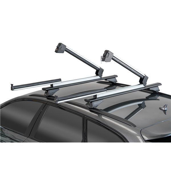 Suport schi snowboard Menabo Yelo 6 pe bare transversale, 6 perechi ski / 4 snowboard