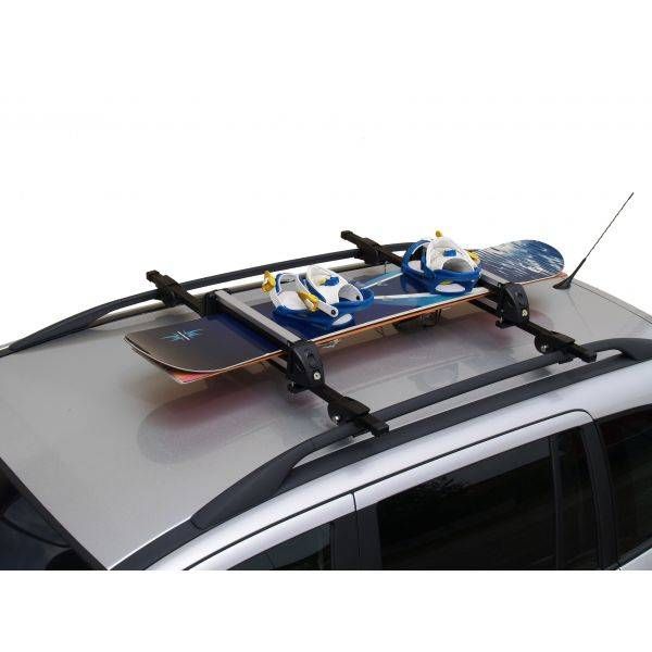 Suport ski snowboard Menabo White Bear 4 pe bare transversale, 4 perechi ski / 2 snowboard