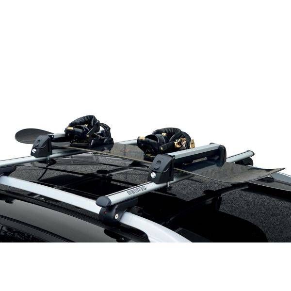 Suport ski snowboard Menabo White Bear 4 pe bare transversale, 4 perechi ski / 2 snowboard