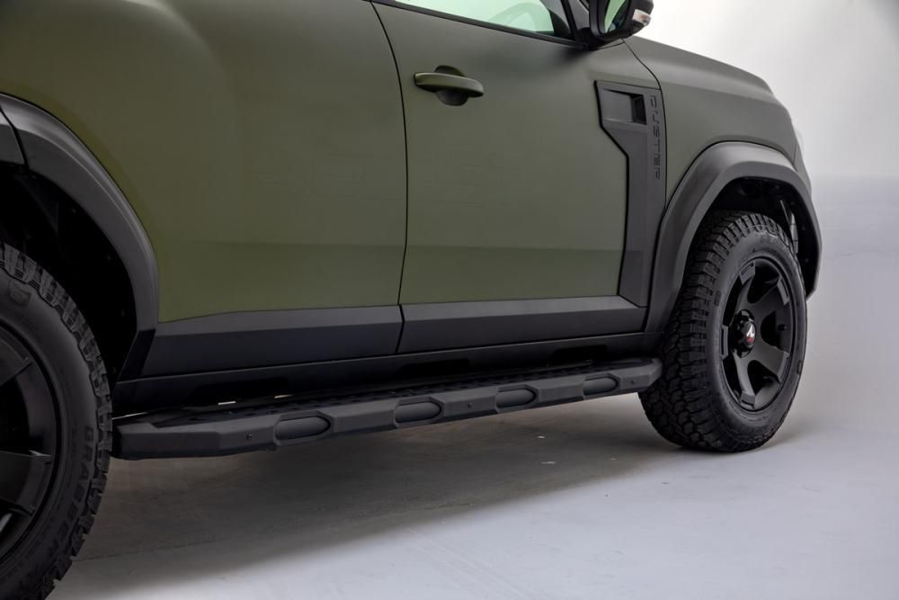 Duster III (2024-2025) - Praguri laterale REDUST - Crom - Certificat de omologare TTG inclus