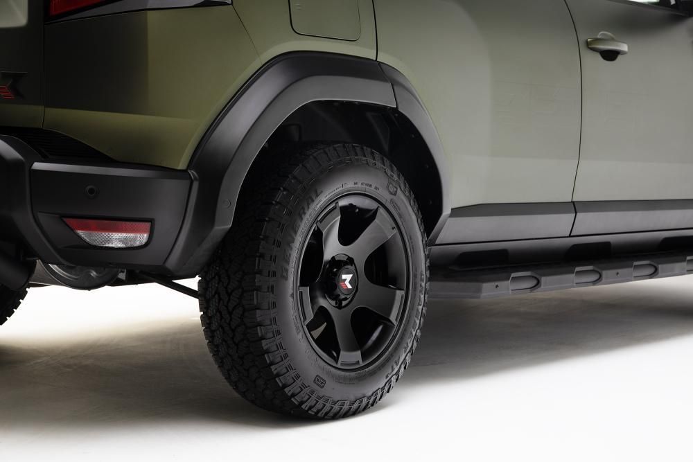 Bigster (2025-) - Praguri laterale REDUST - Crom - Certificat de omologare TTG inclus