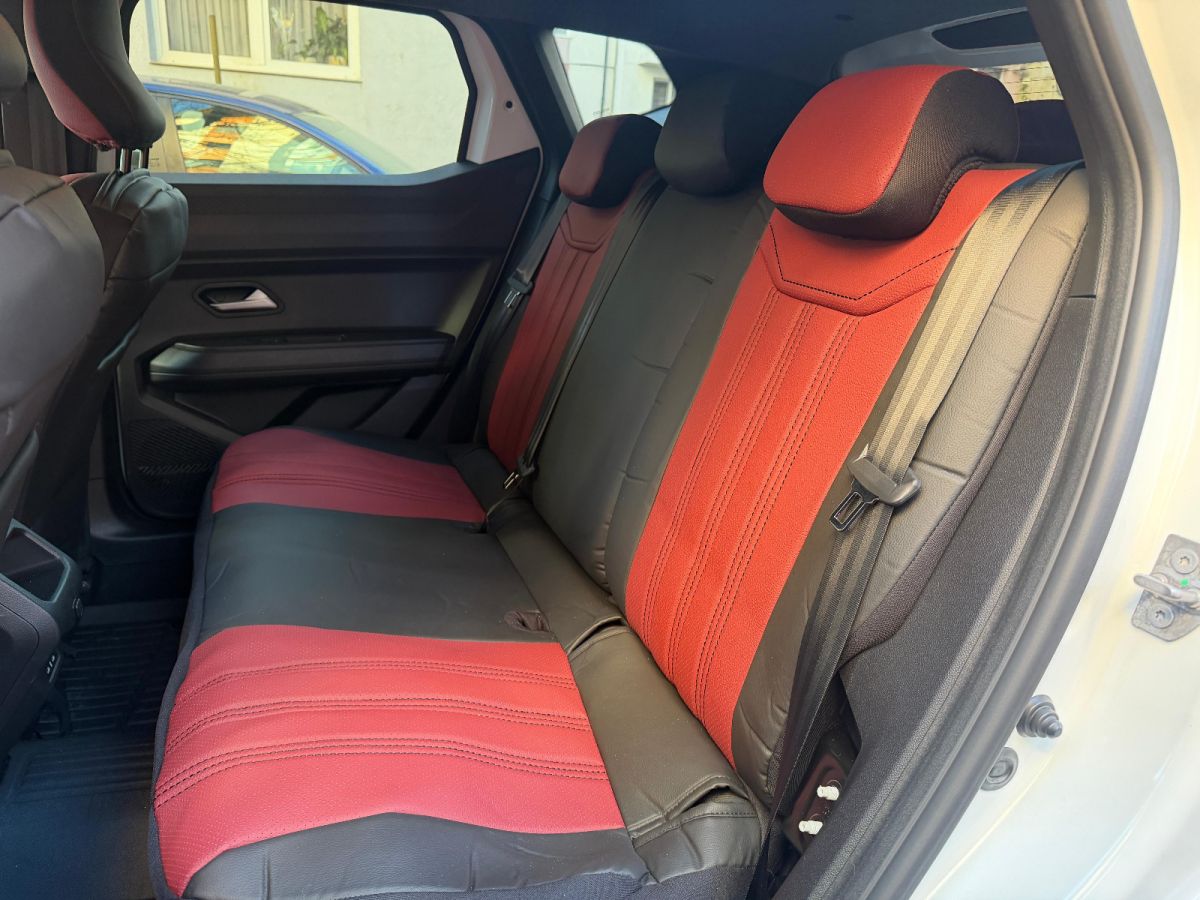 Duster III (2024-2025) - Set huse scaune Miami Bordo Edition - realizate special pentru Duster 3