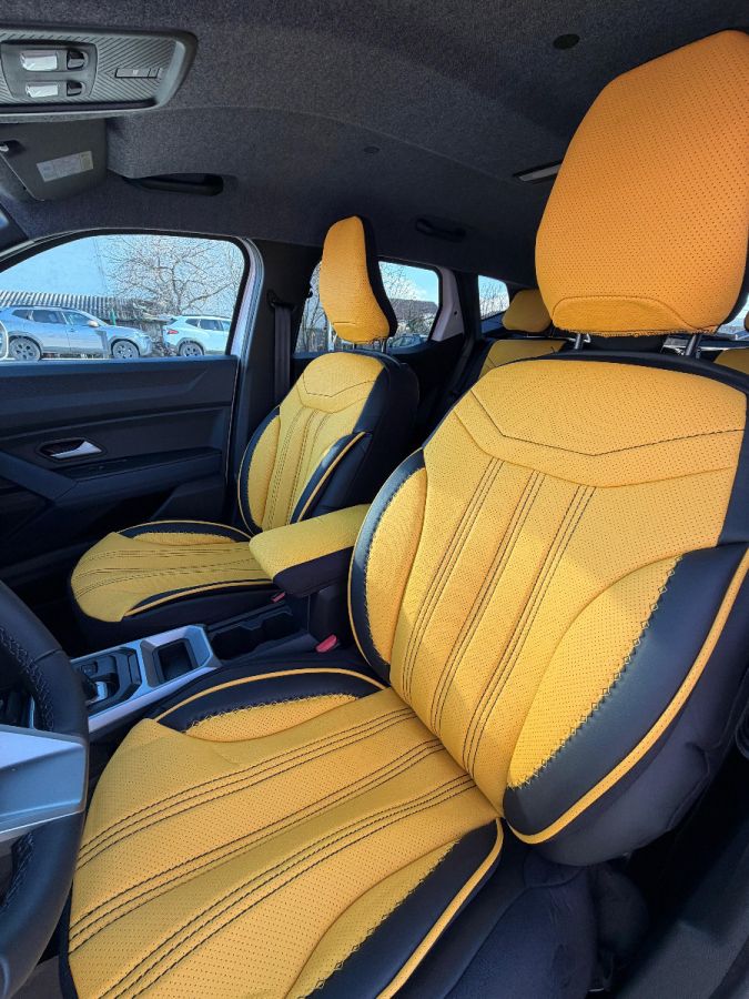 Duster III (2024-2025) - Set Huse scaune Miami yellow - realizate special pentru Duster 3