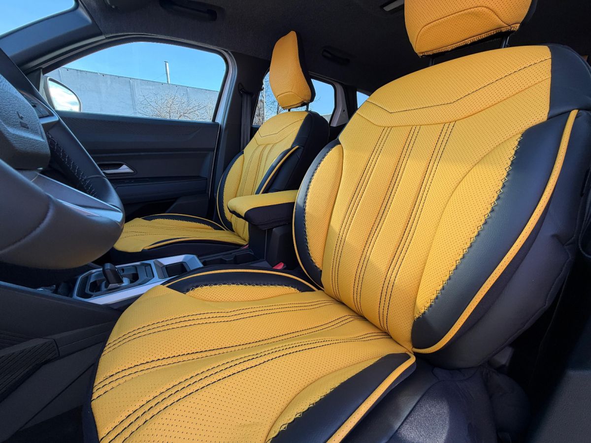 Duster III (2024-2025) - Set Huse scaune Miami yellow - realizate special pentru Duster 3
