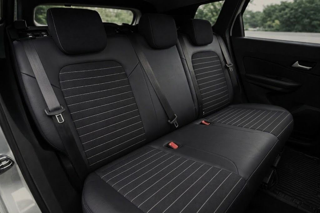 Bigster (2025-2026) - Huse scaune CITY Negru - piele ecologică și textil 