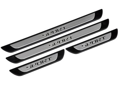 Duster III (2024-2025) - Protectie praguri din inox "Sport" - fata si spate