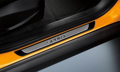 Duster III (2024-2025) - Protectie praguri din inox "Sport" - fata si spate
