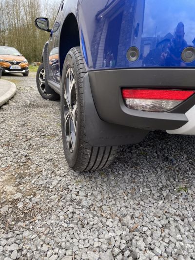 Duster II (2018-2024) - Set aparatori noroi fata si spate (Dacia Original)