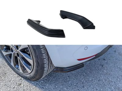 Renault Clio V (2019-) - Extensii praguri laterale spate Negru Lucios