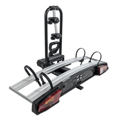 Suport biciclete Menabo Merak Eco pentru 2 biciclete cu prindere pe carligul de remorcare