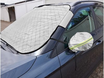 Protectie termica anti-inghet pentru parbriz si oglinzi