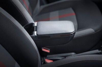 Duster II (2018-2024) - Cotiera Premium cu buzunar - negru