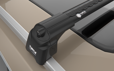 Renault Koleos II - Premium roof rack cross bars- deep black