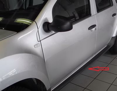 Duster (2010-2017) - Kit baghete praguri laterale (Dacia Original)