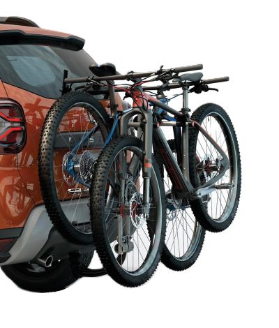 Dacia - Suport biciclete cu prindere pe carligul de remorcare  - pentru 3 biciclete (Dacia Original)