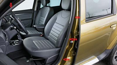 Duster (2010-2017) - Chedere interior portiere- fata stanga (Dacia Original)