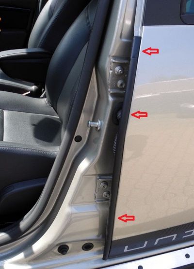 Duster (2010-2017) - Chedere portiere 2 buc (Dacia Original)