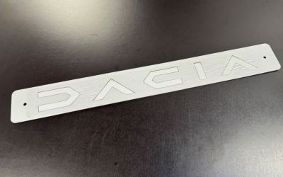 Sandero III / Stepway III / Logan III - Sigla haion Logo Nou Black (Dacia Original)