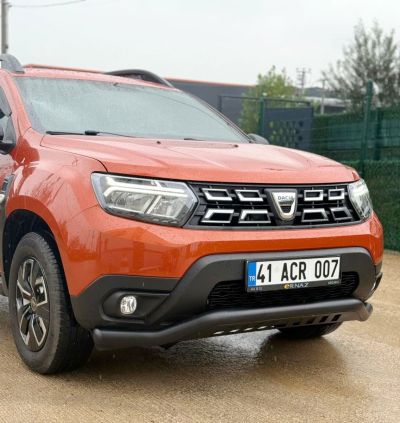 Duster (2018-2024) - Bară de protecție față Glo plus - Negru