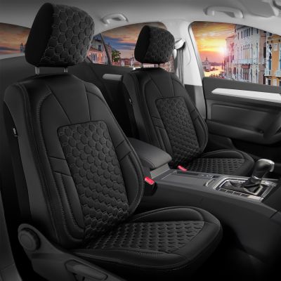 Sandero III / Sandero Stepway III (2020-2024) - Set Huse scaune Editie Black din Piele Premium