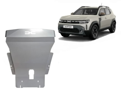 Duster III (2024-prezent) - Scut metalic pentru motor 3 mm cu logo nou "Full Protection" pentru Duster III 4X2