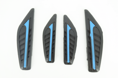 Door bumper strips for car side protection-Black and blue