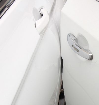 Door bumper strips for car side protection-Black and blue