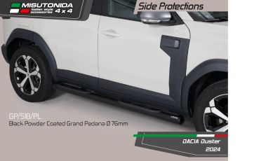 Duster III (2024-2025) - Set praguri laterale Premium GP/518/PL (certificat TÜV)