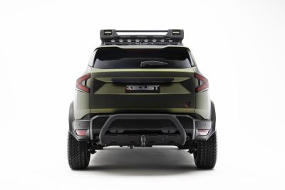 Duster III (2024-2025) - Bara protectie spate din inox REDUST - Crom - Certificat de omologare TTG inclus