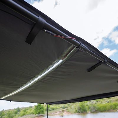 Marchiza camping iluminată cu LED 2.5m x 2,5m Overlander