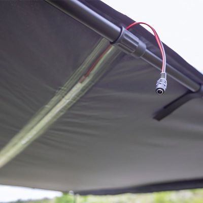 Marchiza camping iluminată cu LED 2.5m x 2,5m Overlander