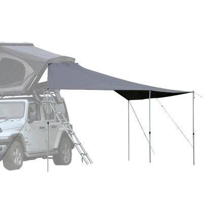 Copertină universală de camping 295 cm x 528 cm x 190 cm cu tije telescopice Wild Land