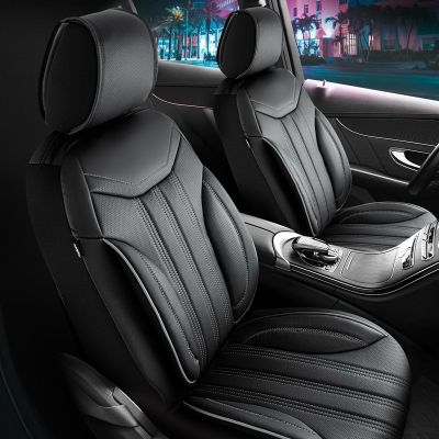Duster III (2024-2025) - Set huse scaune Miami Black Edition - realizate special pentru Duster 3