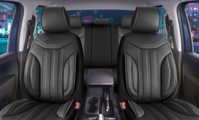 Duster III (2024-2025) - Set huse scaune Miami Black Edition - realizate special pentru Duster 3