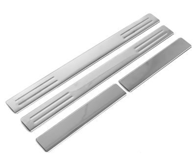 Duster II (2018-2024) - Protectie praguri din inox Premium - fata si spate