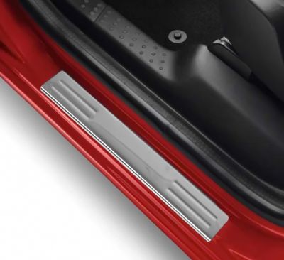 Duster II (2018-2024) - Protectie praguri din inox Premium - fata si spate